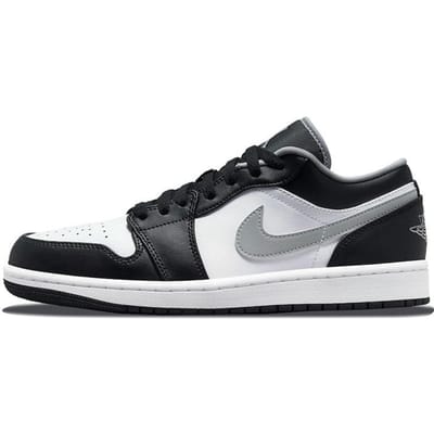 Jordan 1 Low Zwart Wit Grijs 553558-040 44.5 gray
