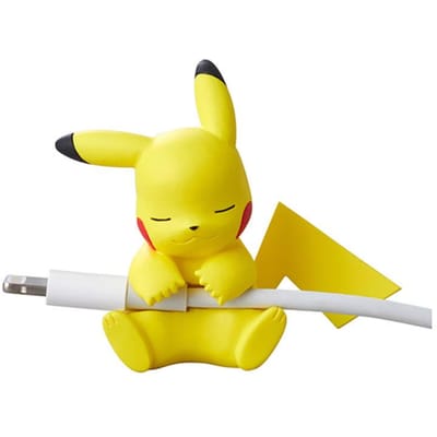 Pokémon Pikachu Eevee Squirtle Karakter Datakabel Beschermer Mode Cartoon Karakter USB Oplaadkabel Bijt Beschermer Speelgoed