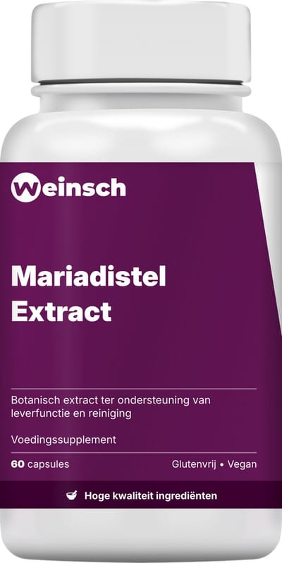 Weinsch Mariadistel Extract | 500mg | 60 capsules