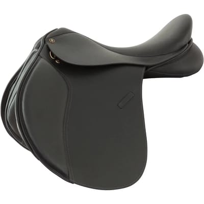 Gemengd leren paardenzadel BR Equitation Rossini