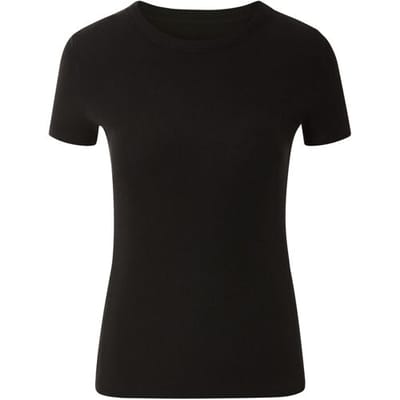 esmara Dames T-shirt (Zwart, XS (32/34))