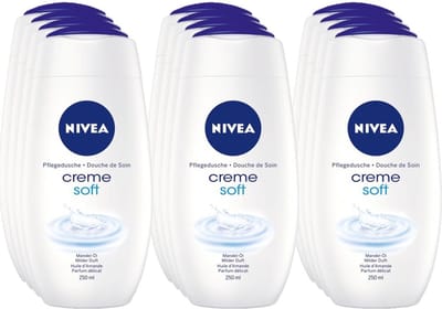Nivea Douchegel – Creme Soft - 12 x 250 ml