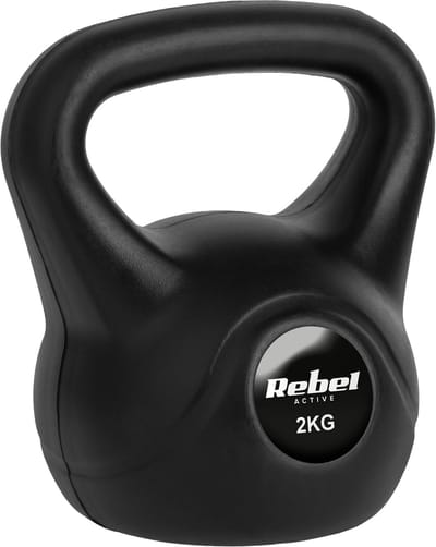 Rebel Rebel Active - Kettlebell - 2 kg - Ergonomisch Ontwerp - Stevige Constructie