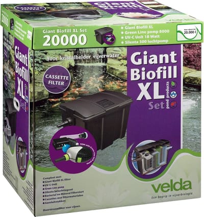 Velda Giant Biofill XL Set 6000 filter met meer cassettes