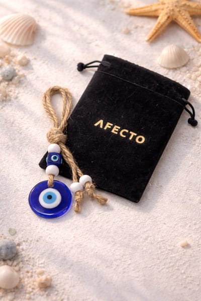 Afecto boze oog - formaat 4 cm - Amulet - Talisman - Hanger - Sieraad - Bescherming - Geluk - Boze oog - evil eye