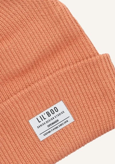 LIL'BOO Lil' Boo Hygge Beanie Mutsen Meisjes - Perzik - Maat 4/14Y