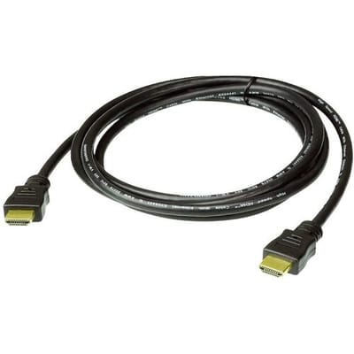 ATEN 2L-7D05H-1 HDMI-kabel HDMI Aansluitkabel HDMI-A-stekker 5.00 m Zwart 4K UHD, Afgeschermd