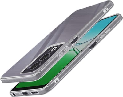 Mayaxess, Hoesje voor Oppo A5 van Ultra Zacht en Duurzaam Siliconen, Transparant