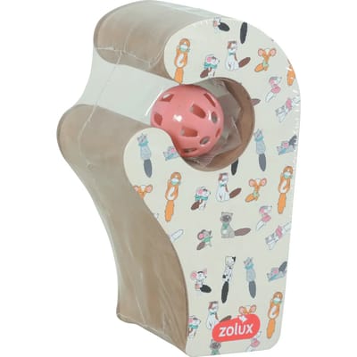 Merkloze Kattenkrabpaal 4-in-1 met Bal en Kattenkruid, Opvouwbaar