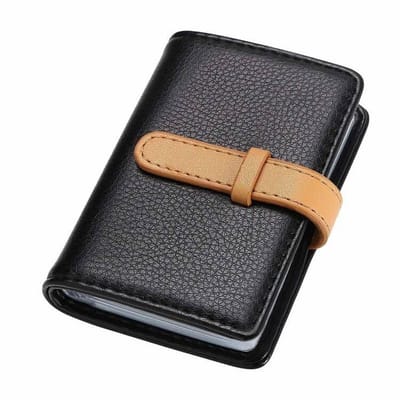 Elegante Business Card Houder voor 26 Creditcards - Luxe en Handzaam