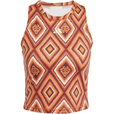 adidas Performance adidas x FARM Rio Training Tanktop - Dames - Bruin- XS