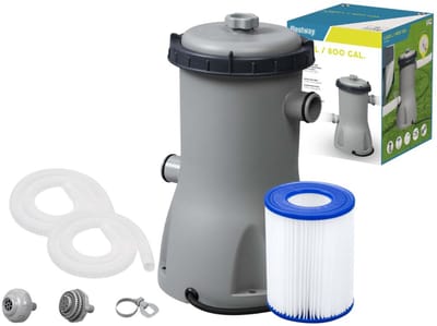 Bestway Zwembadpomp met filter - 58386 3028l/h