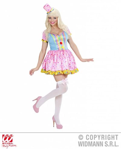 Clown Fantasy meisje - Maat M
