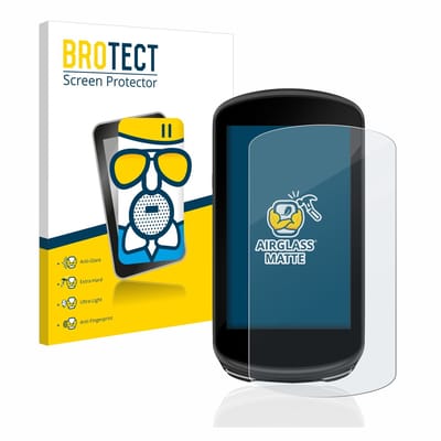 BROTECT - Screenprotector voor Garmin Edge 1030 Plus - Folie Beschermfolie Beschermglas matte
