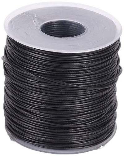 Dailygoods- Staaldraad 100 M Gecoat - Roestvrij Staal - 1mm Diameter - Hoge Sterkte - Corrosiebestendig - Professionele Kwaliteit - Staaldraad Touw