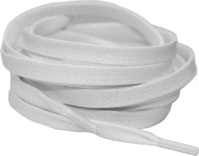 Veters geschikt voor Filling Pieces Wit 120cm - Plat