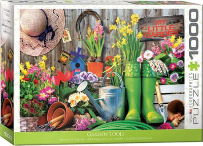 Eurographics - Tuingereedschap [Garden Tools] - 1000 stukjes 68×48cm (b×h) - Legpuzzel