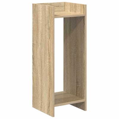 vidaXL - Plantenstand - Sonoma - Eiken - 30 - x - 30 - x - 80 - cm - Bewerkt - hout