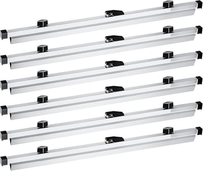 6x Hangende Klemmen voor Bouwtekeningen, Posters en Grote Plannen (61 cm Breed)