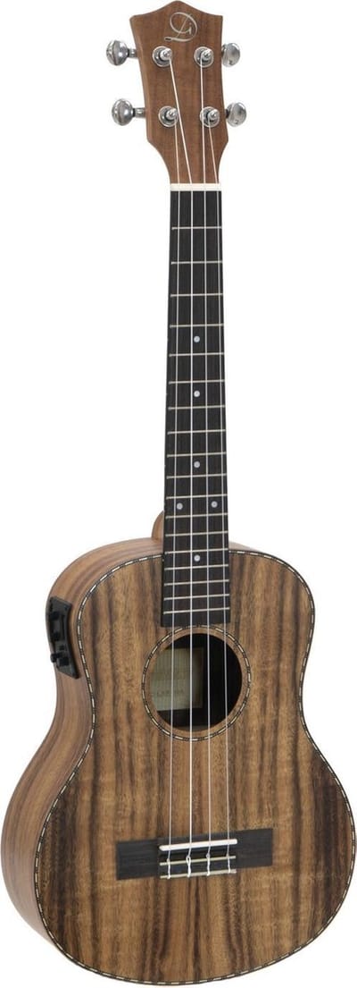 DIMAVERY UK-600 Tenor ukelele muziekinstrument, Acacia