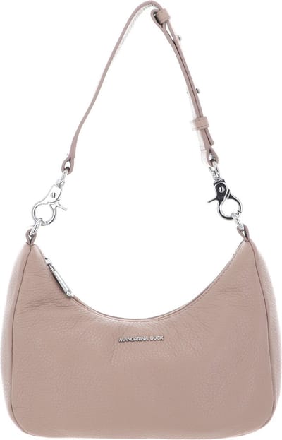 MANDARINA DUCK Leren Schoudertas Mellow Leather Shoulderbag Warm Taupe