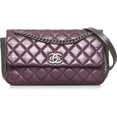 Gequilted Leren Schoudertas