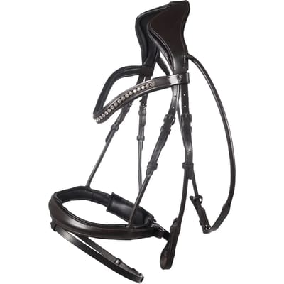 Anatomische Bitloze Teugel voor Paard Lauria Garrelli Arezzo