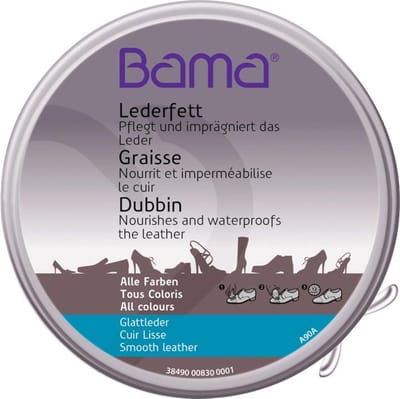 Bama Leervet Gladleer - Schoenonderhoud - 100 ml Naturel