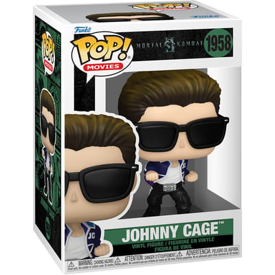Mortal Kombat Johnny Cage Vinyl Figur 1958 Unisex Funko Pop! - Neutraal - Standard