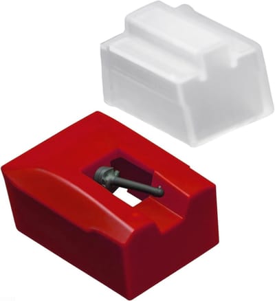 Naald Vervanging - Stylus Naald - Vinyl Luisteren - Elliptische Punt - 30 g - Rood