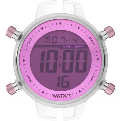 Montre Watxandco Rwa1003. Boîte, Couleur Rose. Femme. pink
