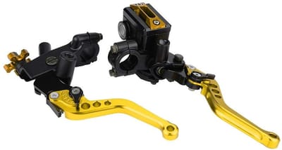 Dailygoods- Remhendel Instelbaar - Koppelingshendel - CNC-Aluminium - Universele Pasvorm - 7/8 Inch - Hoge Duurzaamheid - Motorhendel