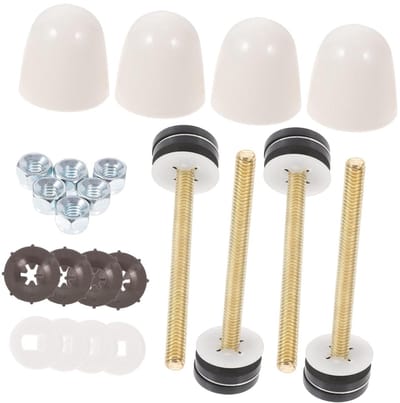 Toilet Bouten Set - Vloerbouten Toilet - Toilet Reparatie - Roestvrij Staal - Standaard Maat - Multi