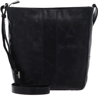 VOi Leren schoudertas City Cowboy Ceren Crossbody Bag Black zwart
