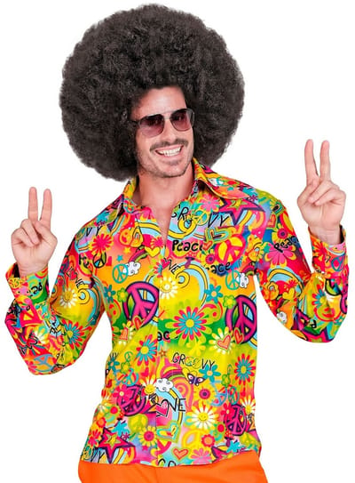 Super 60s Peace And Love Overhemd Man