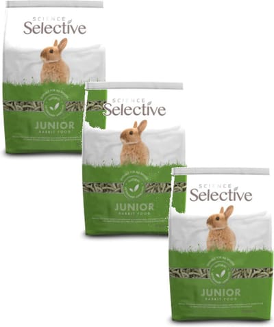 Supreme Science Selective Rabbit Junior - Konijnenvoer - 3 x 1.5 kg