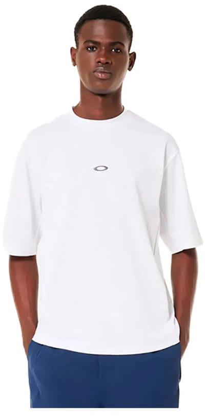 Oakley Apparel Driven Tee T-shirt Met Korte Mouwen Wit L Man