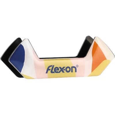 Blauwe stijgbeugelstickers Flex-On Safe-On Moorea