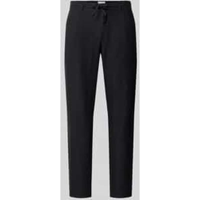 slim fit linnen broek van puur linnen model 'Fabio'