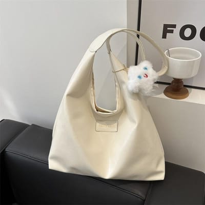 Sac à bandoulière grande capacité pour femme, fourre-tout tendance, nouvelle collection No pendant