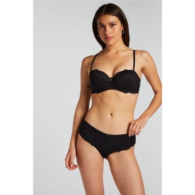 Hunkemöller Dames Lingerie Brazilian Marine - Zwart - maat XS