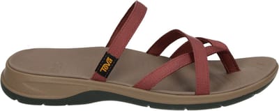 TEVA TIRRATRAVELER FLIP W - Dames slippers - Kleur: Bruin - Maat: 37