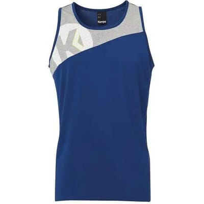 Kempa Core 2.0 Singlet Fel Oranje-Donker Grijs Melange Maat XL