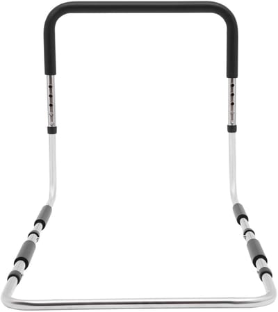 Buylin Bedrail - Veiligheidsrail voor Ouderen en Volwassenen - Bedhek - Uitvalbeveiliging Bed - Bedrand - Hoogte Verstelbaar - Max. Draagvermogen 136kg