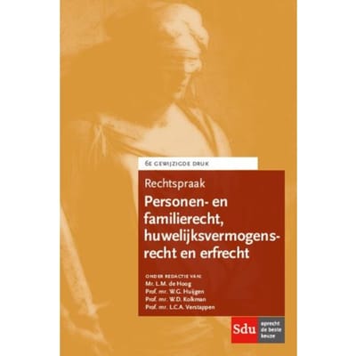 Rechtspraak Personen- En Familierecht - Rechtspraakreeks - W.G. Huijgen