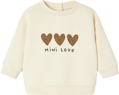 Vertbaudet Baby sweater met bedrukte boodschap