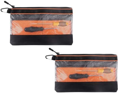 Dailygoods - Kleine gereedschapstas - waterdichte Oxford-stof - opbergtas voor elektriciens - draagbaar - ritszakje voor loodgieters