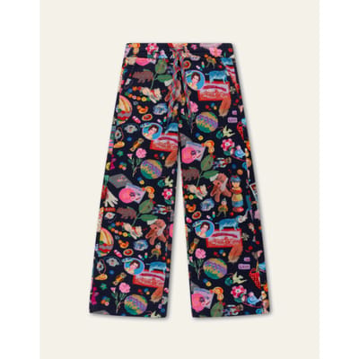 Oilily Prom Broek- maat128/8yr Patriot Blauw