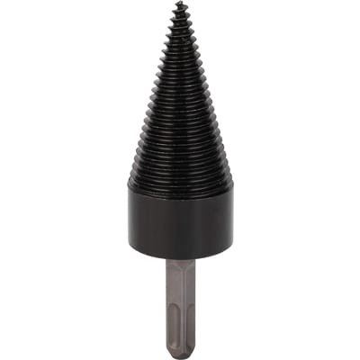Foret séparateur de bois avec tige hexagonale, outil de poinçonnage de cône de bois de chauffage en acier rapide de 42mm