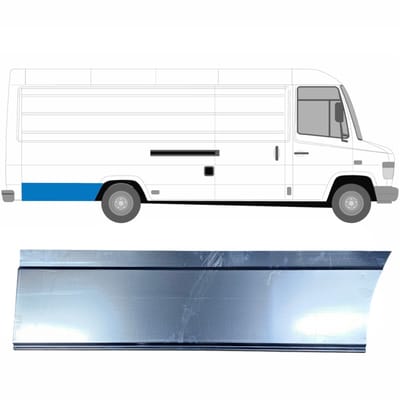 Reparatiepaneel achterspatbord voor Mercedes Vario 1996- / Rechts